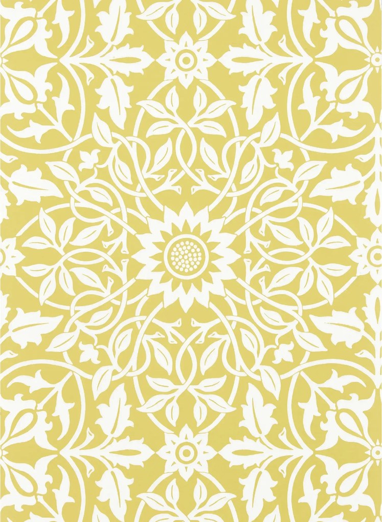 Morris & Co Carta da parati Simply St James Ceiling - Sunflower