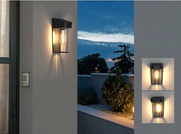Immax 08498L - Lampada solare da parete LED 2V con sensore IP44
