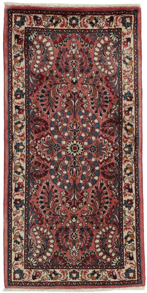 Sarouk Tappeto persiano 130x70 (Iran) Annodato A Mano