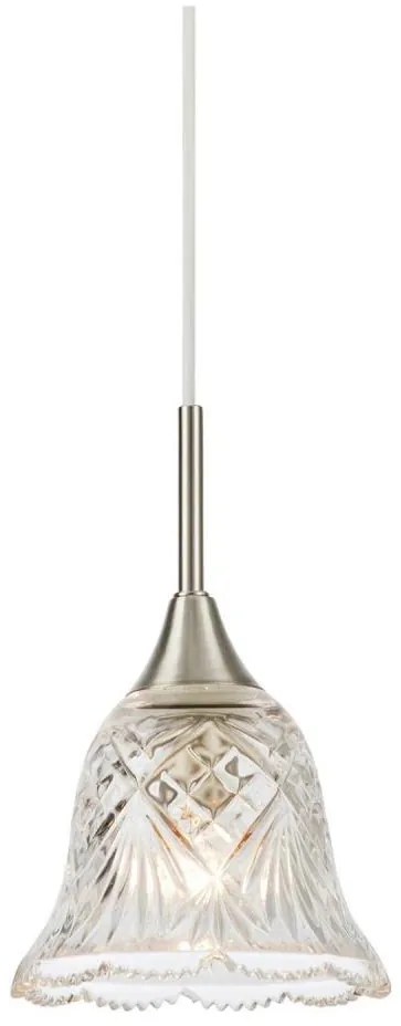 Markslöjd 109012 - Lampada a sospensione con cavo LUNA 1xE14/40W/230V cromo opaco