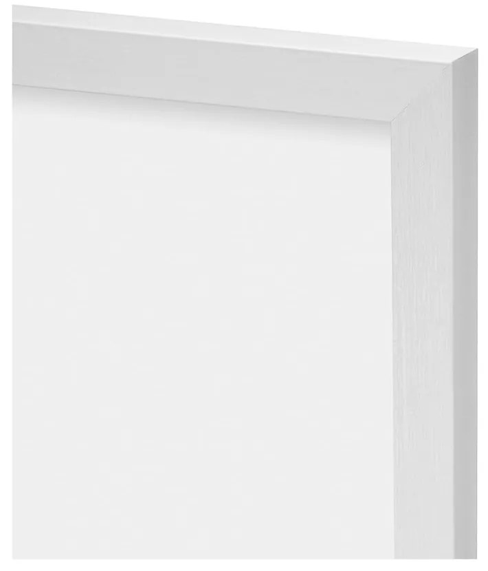 Cornice da parete in plastica bianca 55x45 cm - knor