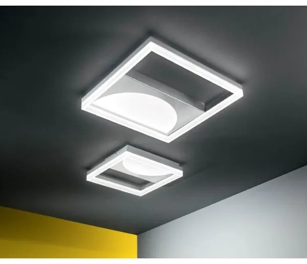 Lampada plafoniera a LED 40W 50x50cm ART- moderno sistema CCT