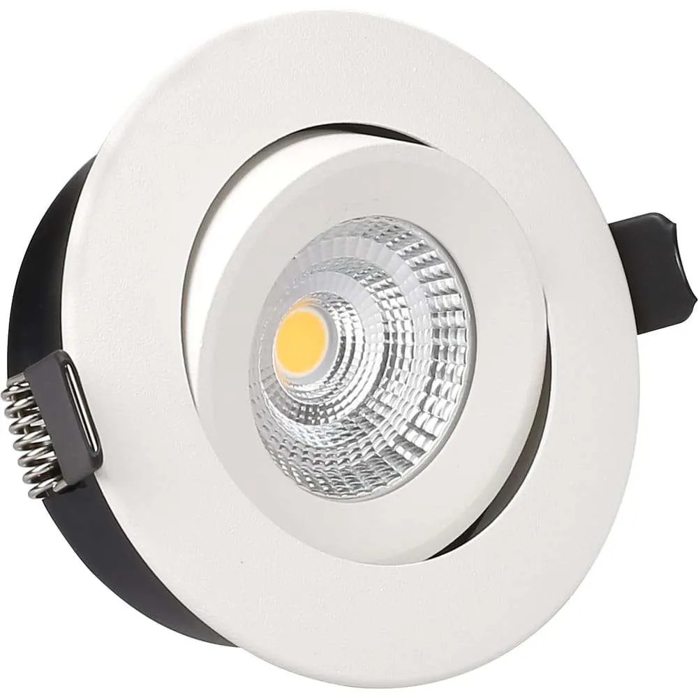 Antidark - Downlight Spot da Incasso 7W 3000K Tilt Bianco Antidark