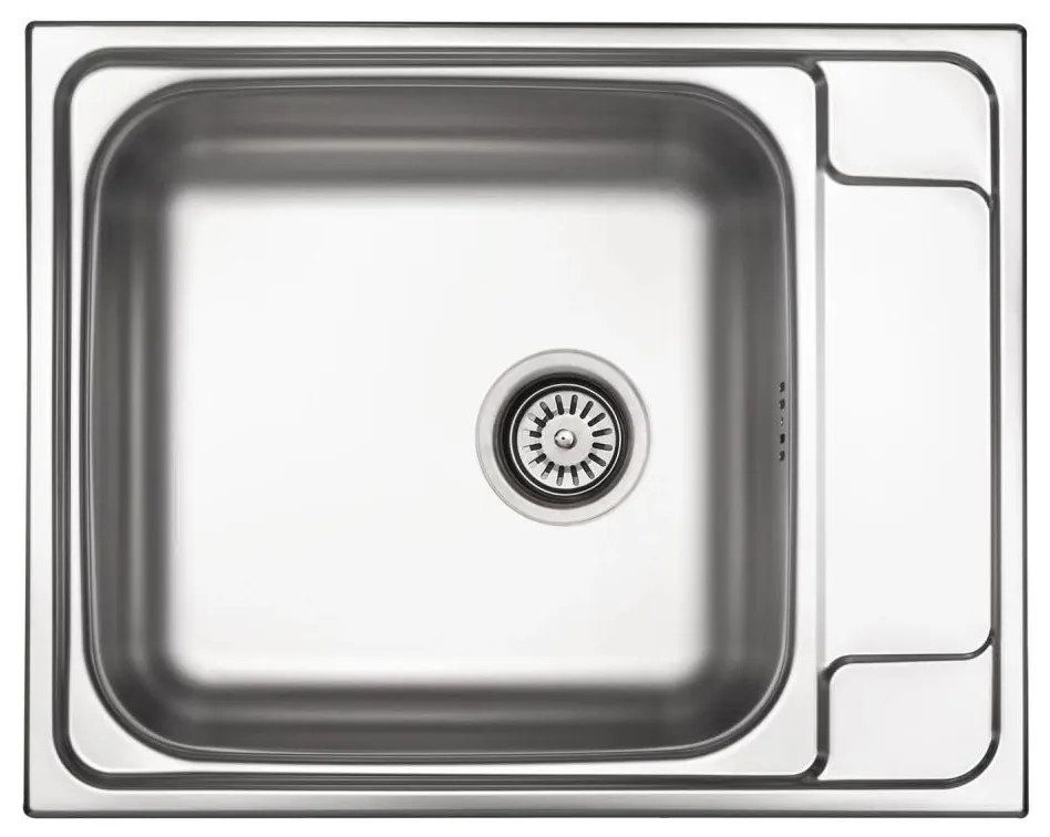 Deante ZEO_011B - Lavello della cucina SOUL 50x63 cm raso