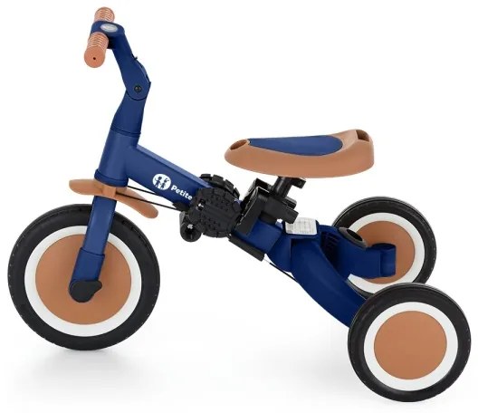 PETITE&amp;MARS - Triciclo per bambini 5in1 TURBO Enigmatic Blue