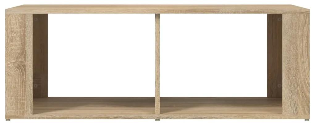 Tavolino da salotto rovere sonoma 100x50x36cm legno multistrato