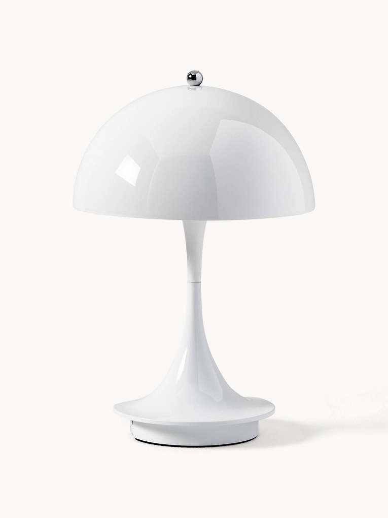 Lampada da tavolo piccola portatile a LED Panthella 160, design Verner Panton
