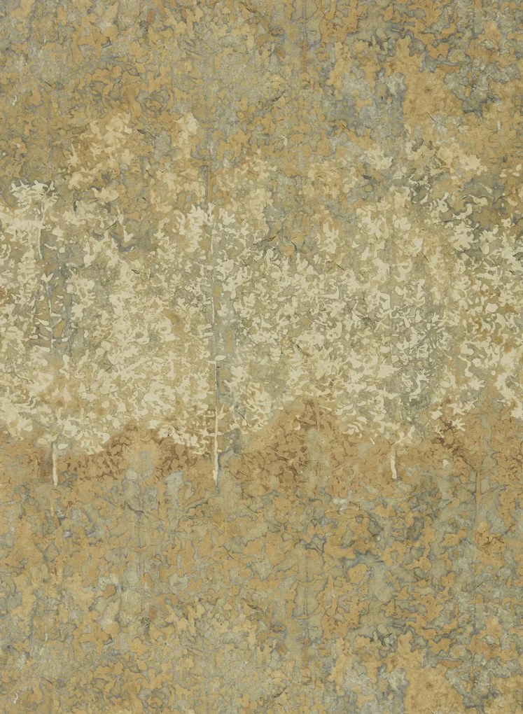 Zoffany Tapete Belvoir - Blue/ Amber
