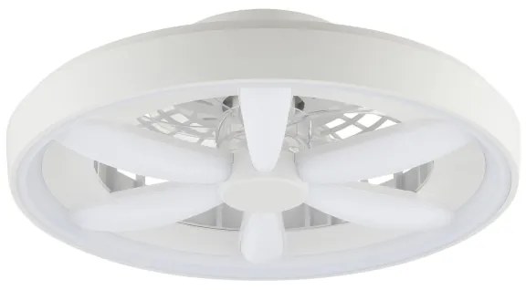 Brilliant - Ventilatore a soffitto LED RGBW GAIANO LED/48W/230V bianco + DO