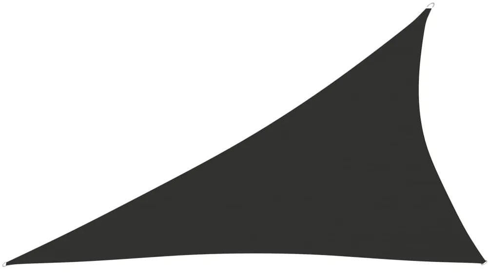 Parasole A Vela Oxford Triangolare 4x5x6,4 M Antracite /