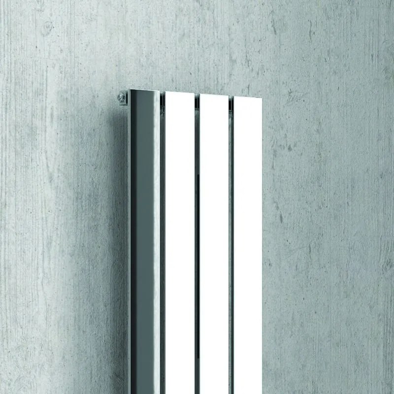 Kamalu - termoarredo radiatore bagno 180x30cm con elementi piatti modello kam-370