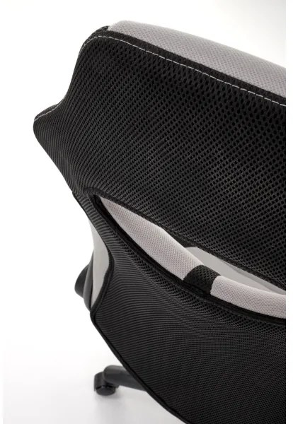 Sedia da ufficio BOB nera/grigia