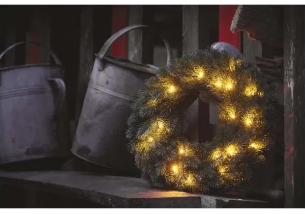 Decorazione natalizia LED 20xLED/2xAA d. 40 cm