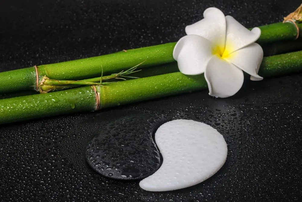 Quadro su tela – Natura morta Spa e pietre Jin e Jang