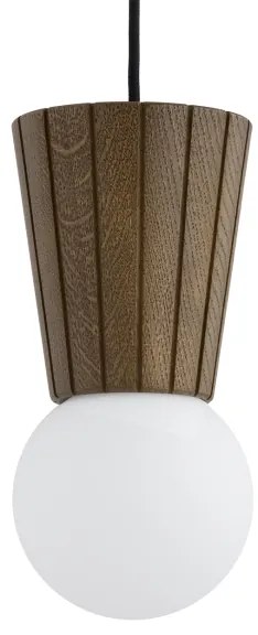 Argon 8952 - Lampada a sospensione da bagno su cavo VOLANTE 1xG9/6W/230V IP44 marrone