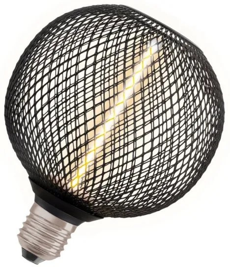 Lampadina LED dimmerabile DECOR  FILAMENT G125 E27/3,5W/230V 1800K nero - Osram