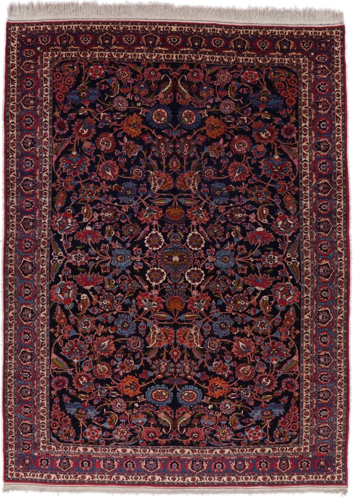 Nain Tappeto persiano 420 x 310 (Iran) Annodato A Mano