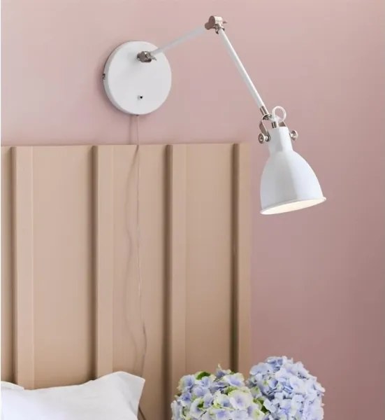 Markslöjd 108250 - Lampada da parete HOUSE 1xE14/40W/230V nero