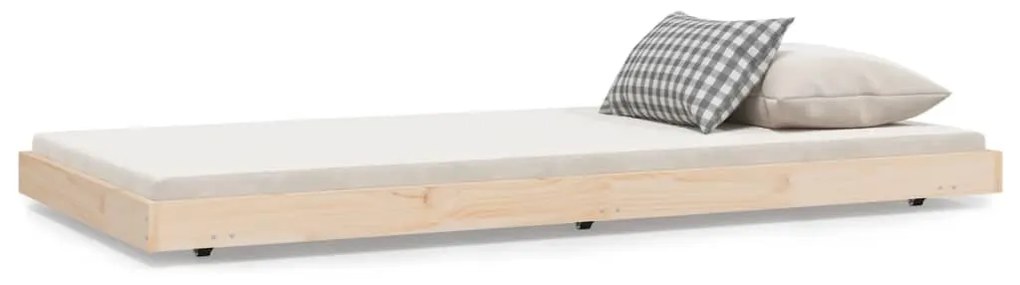 Giroletto 90x190 cm in legno massello di pino