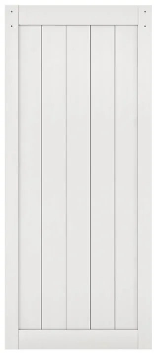 Anta per porta scorrevole Oregon in mdf bianco L 96 x H 215 cm reversibile