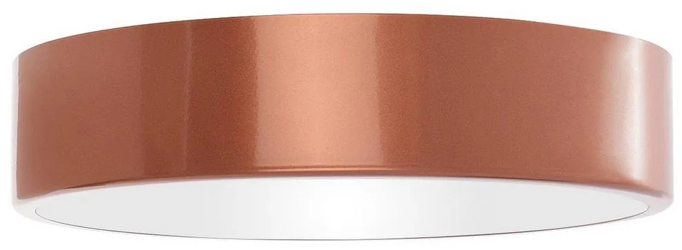 Plafoniera bagno CLEO 3xE27/24W/230V diametro 40 cm rame IP54