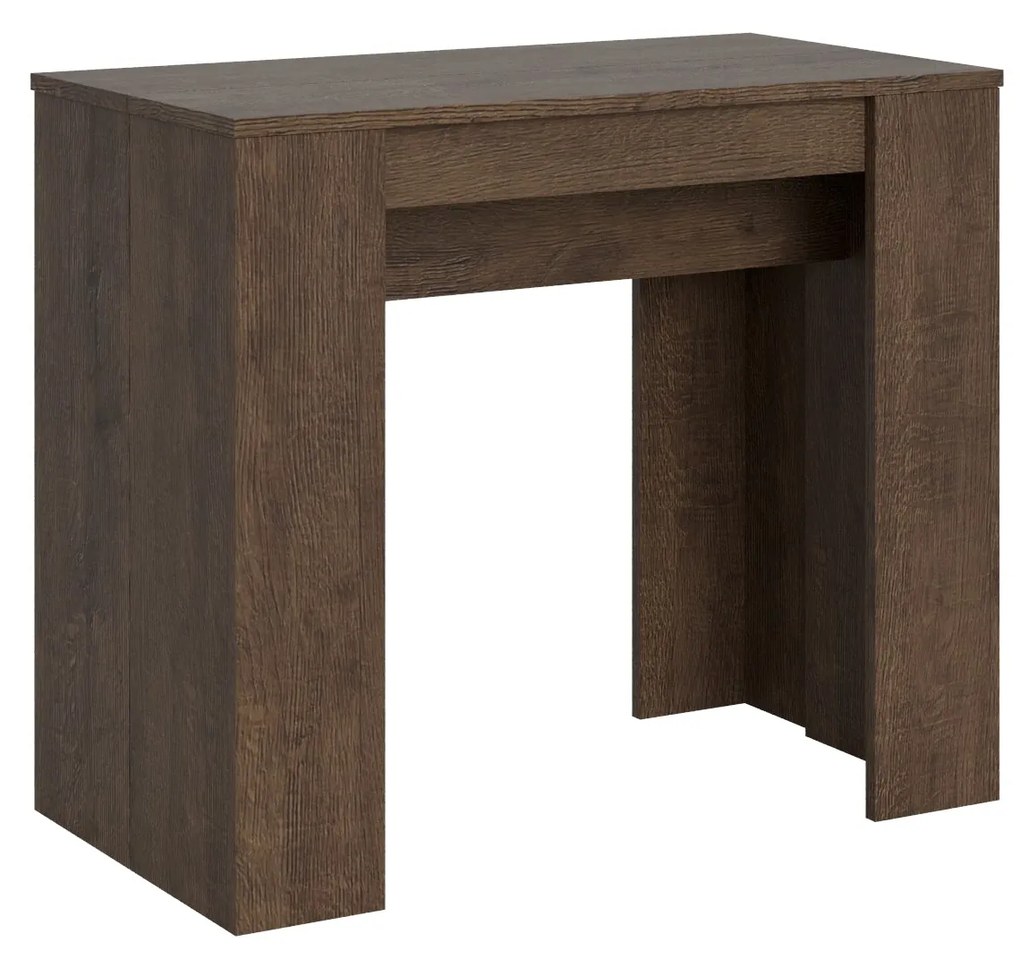 Consolle Estensibile Basic in Varie Dimensioni, 90x40/308 / Noce