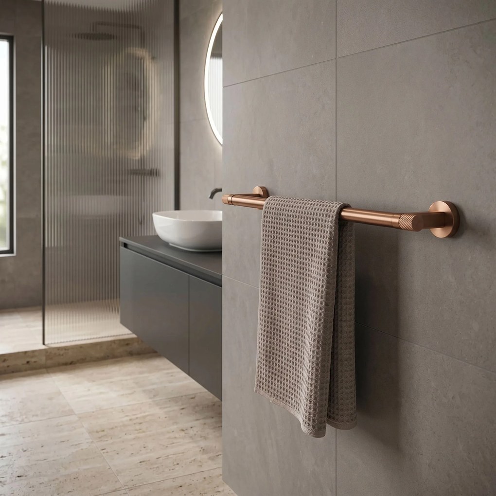 Portasciugamano da bagno 39101 Ori Brush Copper