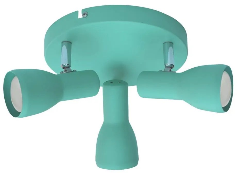 Lampada da soffitto color menta con paralume in metallo 29x29 cm Picardo - Candellux Lighting