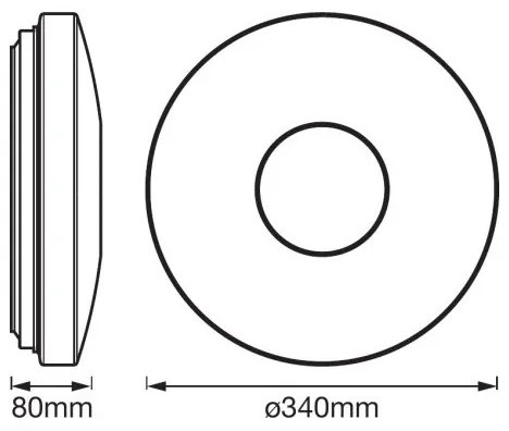 Ledvance - Plafoniera LED RGB dimmerabile SMART+ KITE LED/18W/230V Wi-Fi