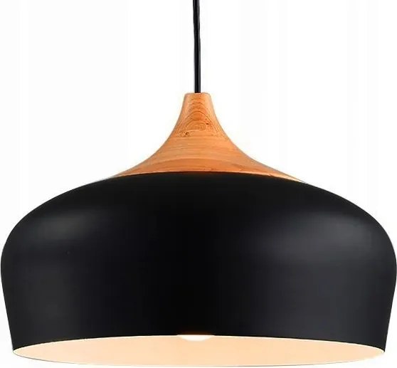 Lampada da soffitto pensile singola Bari i APP181-1CP Nera