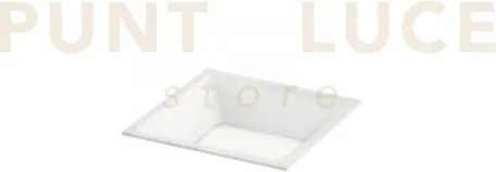 Inc-xanto-f-q110 incasso led xanto bianco quadrato 12w 1120lm 5000k...