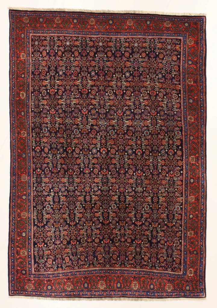 Bidjar Tappeto persiano 210x150 (Iran) Annodato A Mano