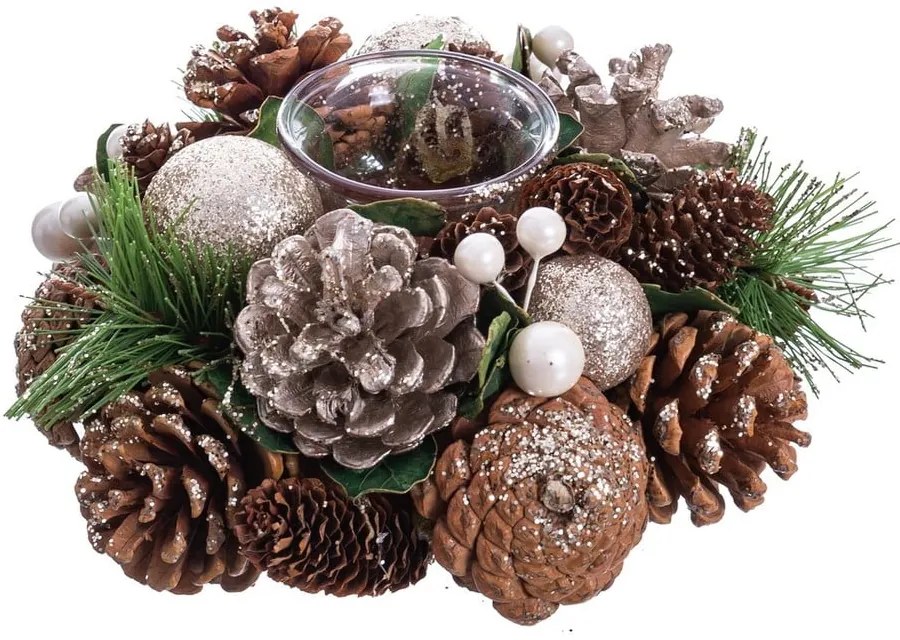 Portacandele in plastica e vetro - Casa Selección