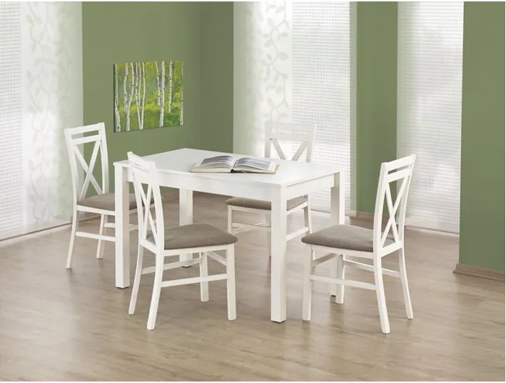 Tavolo Ksawery in bianco - L 120 x l 68 x h 76 cm