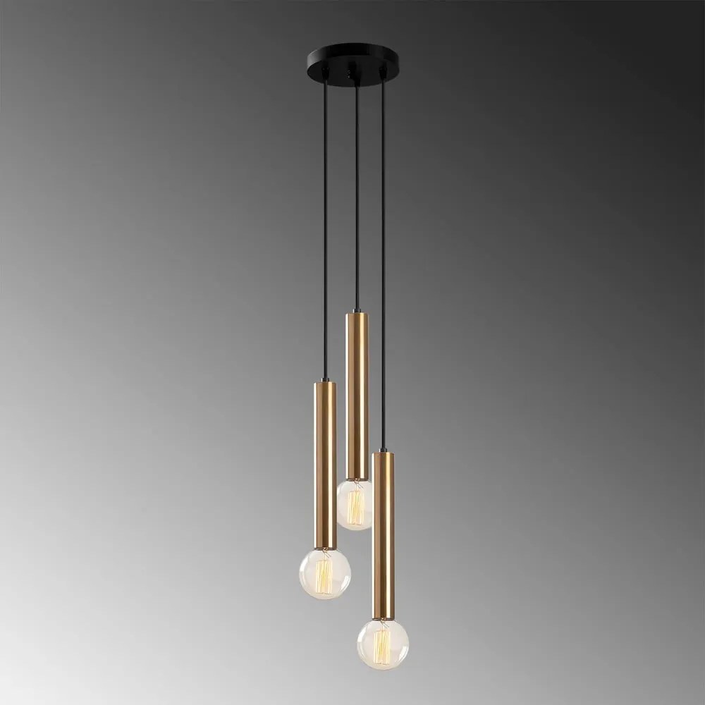 Lampadario dorato ø 22 cm Tempo – Opviq lights