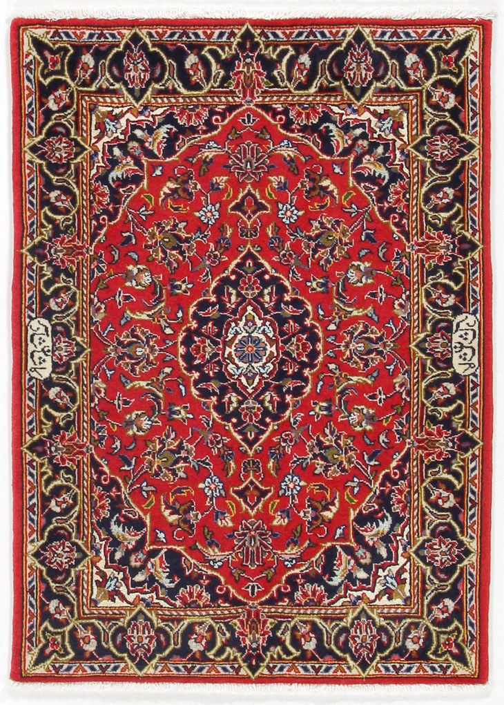 Kashan Tappeto persiano 70x100 (Iran) Annodato A Mano