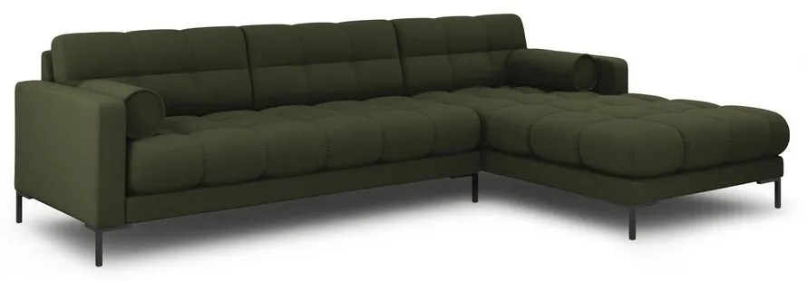 Divano angolare verde (angolo destro) Bali - Cosmopolitan Design