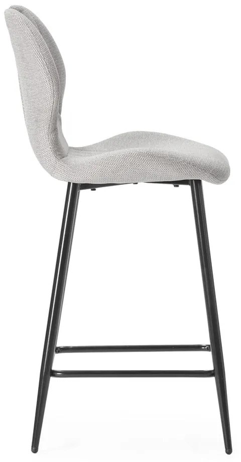 Set di sbagelli da bar beige in imbottito 2 pz (altezza della seduta 65 cm) Muli – Marckeric