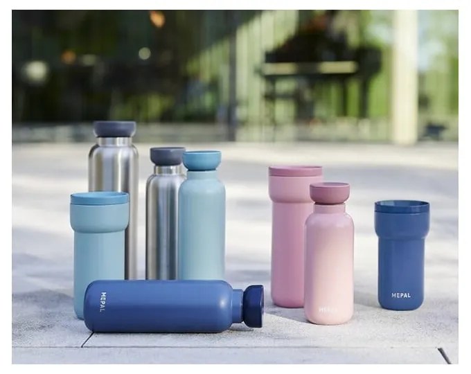 Bottiglia in acciaio inox color argento da 350 ml Natural brushed - Mepal