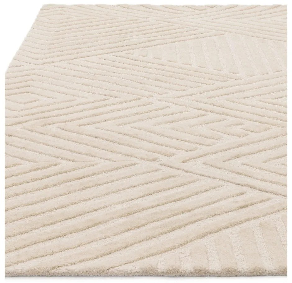 Tappeto in lana crema 160x230 cm Hague - Asiatic Carpets