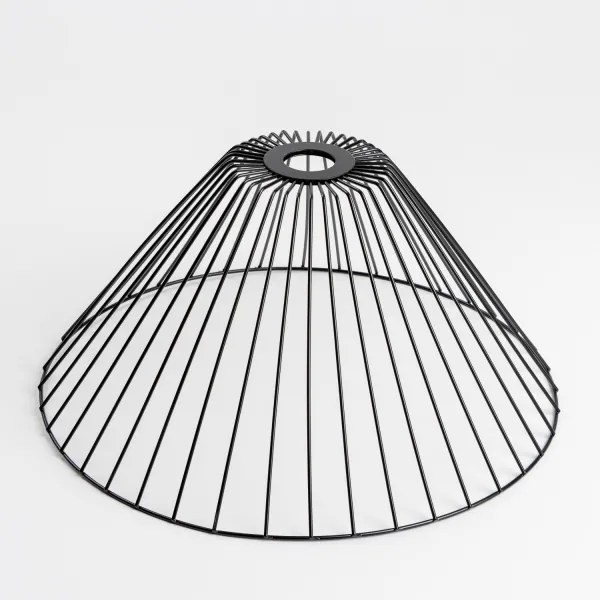 Brilagi - Plafoniera LED CERIA WIRE 1xE27/40W/230V diam. 45 cm nera