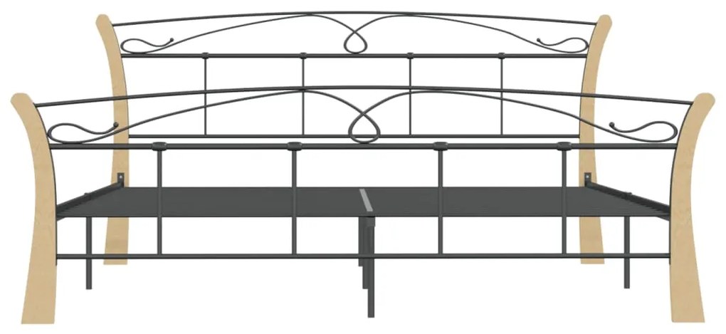 Giroletto Nero in Metallo 180x200 cm