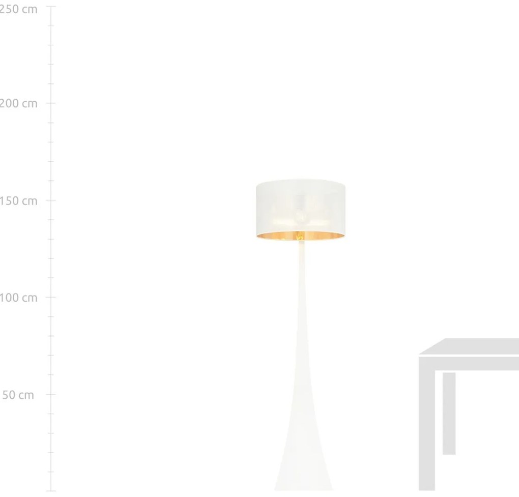 Lampada da Terra ESTRELLA LP1 in Acciaio E27