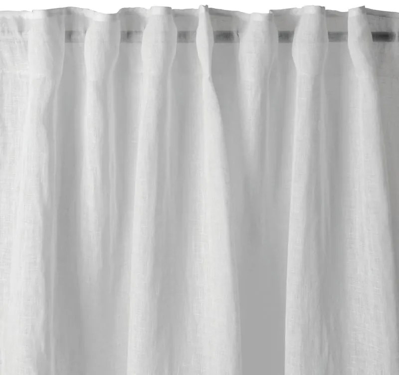 Tenda Rembrandt bianco, passanti nascosti 140x310 cm