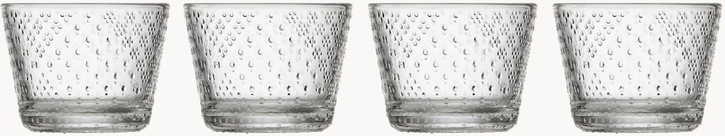 Set di 4 bicchieri Tundra