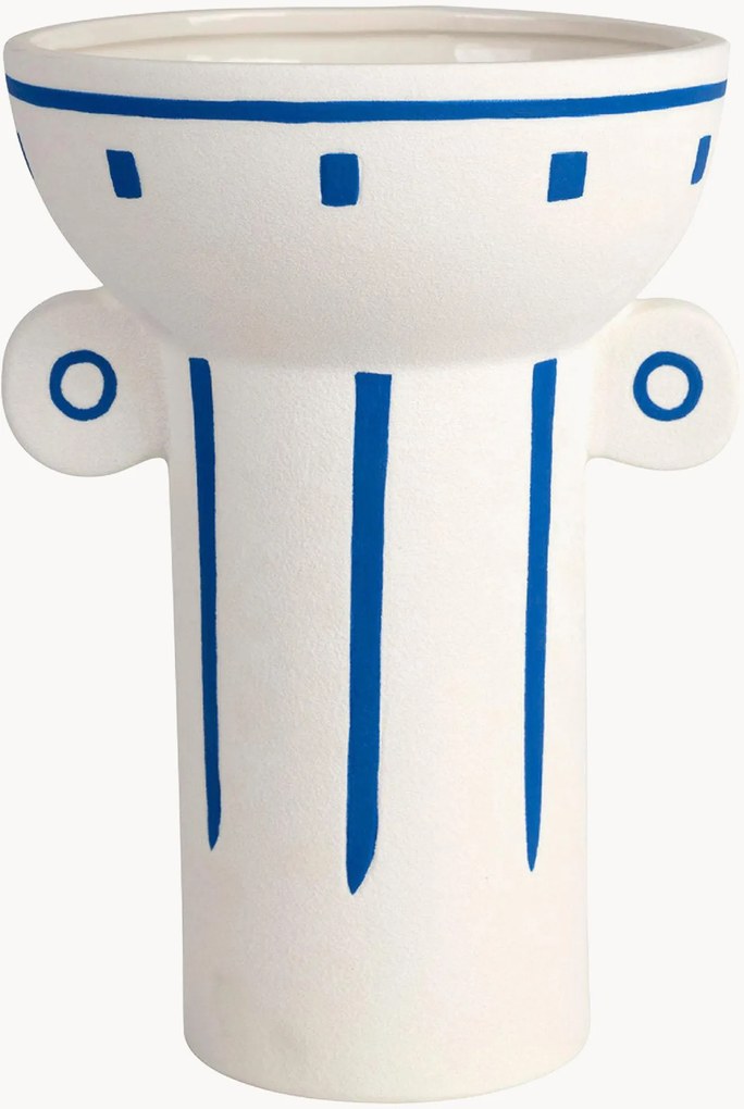 Vaso in porcellana Greeka, alt. 25 cm