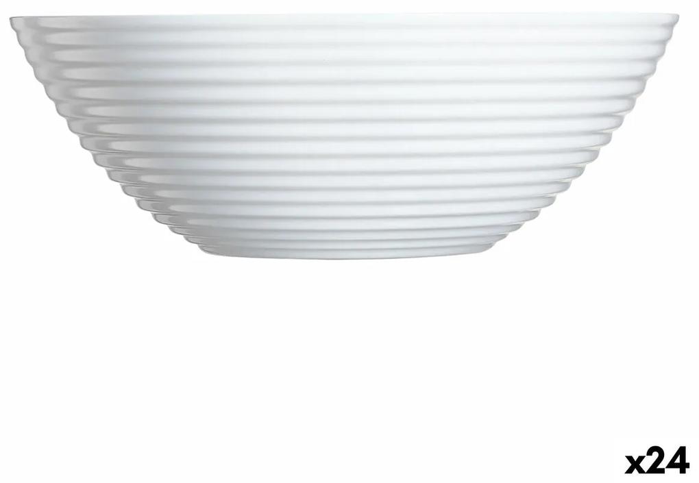 Ciotola Luminarc Harena Multiuso Bianco Vetro (16 cm) (24 Unità)