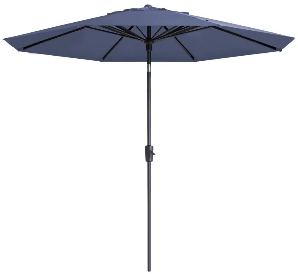 Ombrellone Da Giardino Paros Iı Luxe 300 Cm Blu Zaffiro /