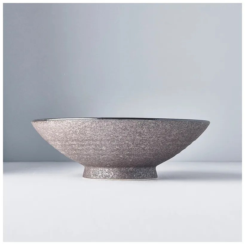 Zuppiera alta in ceramica beige, ø 24 cm Earth - MIJ