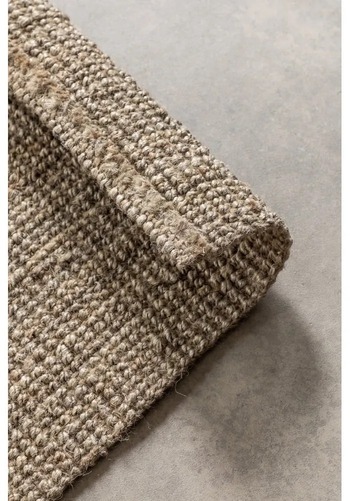 Tappeto beige in iuta 160x230 cm Bouclé – Hanse Home